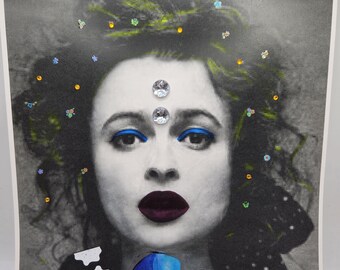 HelenaBonhamCarter/Blackandwhite/Print/Walldecor/Art/101/2x8