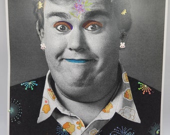 JohnCandy/BlackandWhite/Art/Print/Walldecor/101/2x81/2