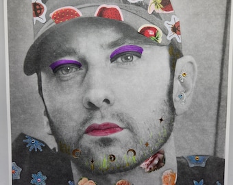 Eminem/Blackandwhite/Print/Walldecor/Art/101/2x81/2