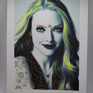 AmandaSeyfried/TheDropOut/Hulu/Black&White/Print/Art/WallDecor/10x6/3/4