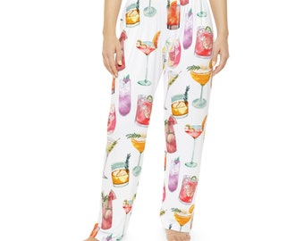 Happy Hour Pajama Pants in White