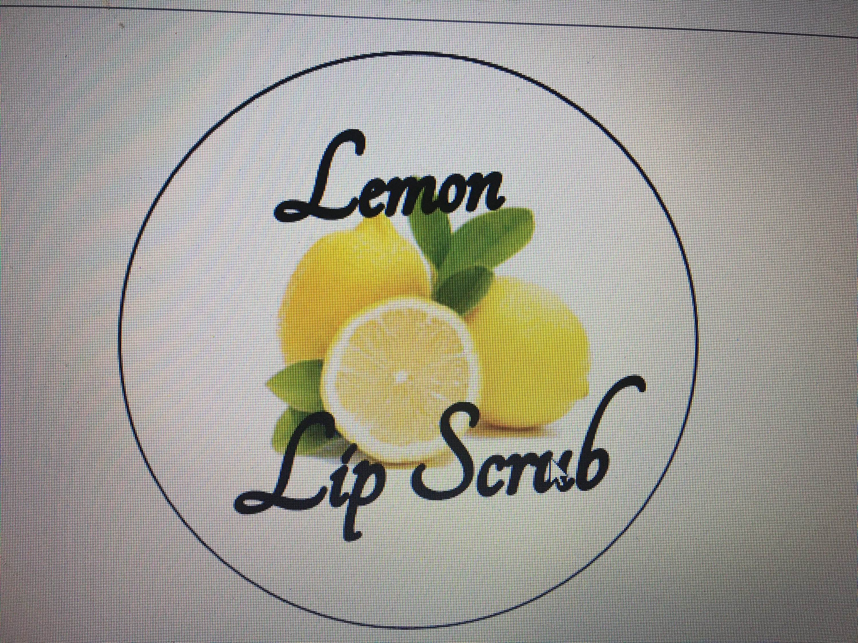 Lip Scrub Custom White Laser Sticker Labels Round 1 You | Etsy