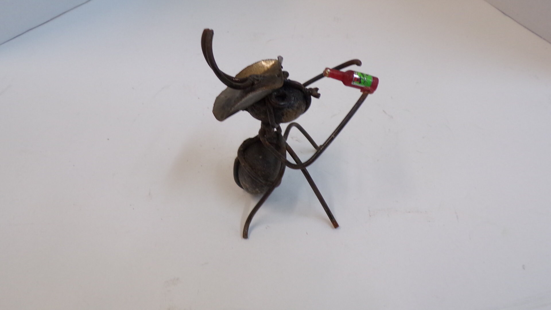 Handmade Metal Red Ant Metal Yard Art -  Sweden