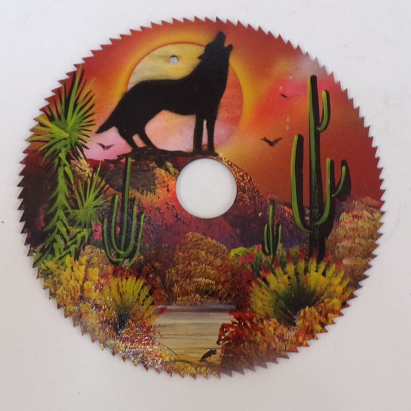 Painted Saw Blade Etsy