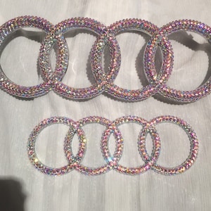Audi Swarovski Crystal Bling Emblem/logo