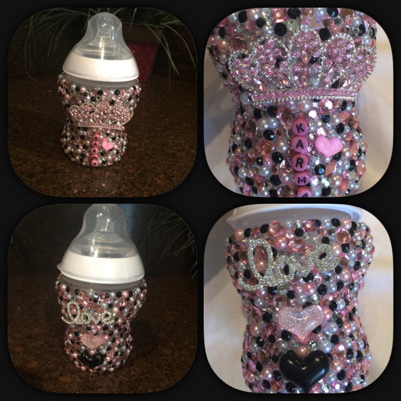 bling baby bottles