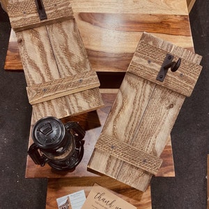 Rustic lantern wall sconce