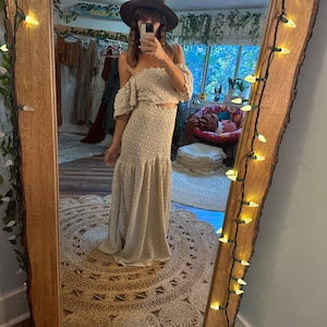 Preorder 6-8 week lace love me wild scroll lace dress main image 1