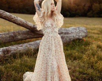 Pre-Order: The Poetry Gown - Reclamation - Romantic dress