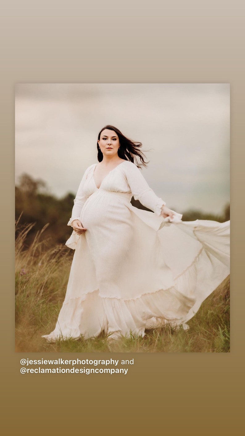 Pre-Order The Dreams Like These Gown Wedding dress Bridal gown Maternity Reclamation image 8