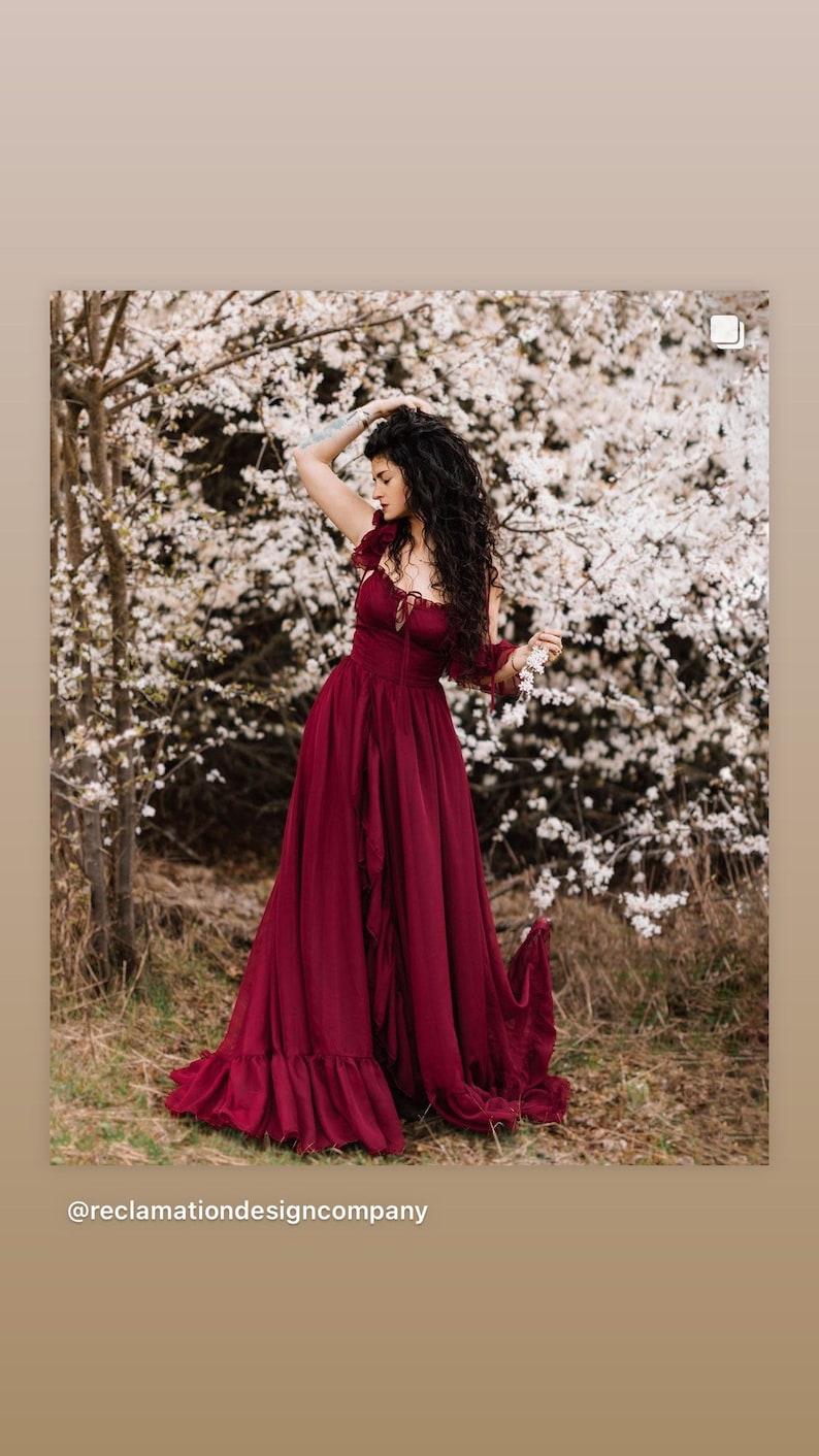 Pre-Order: The Poetry Gown Reclamation Romantic dress image 2