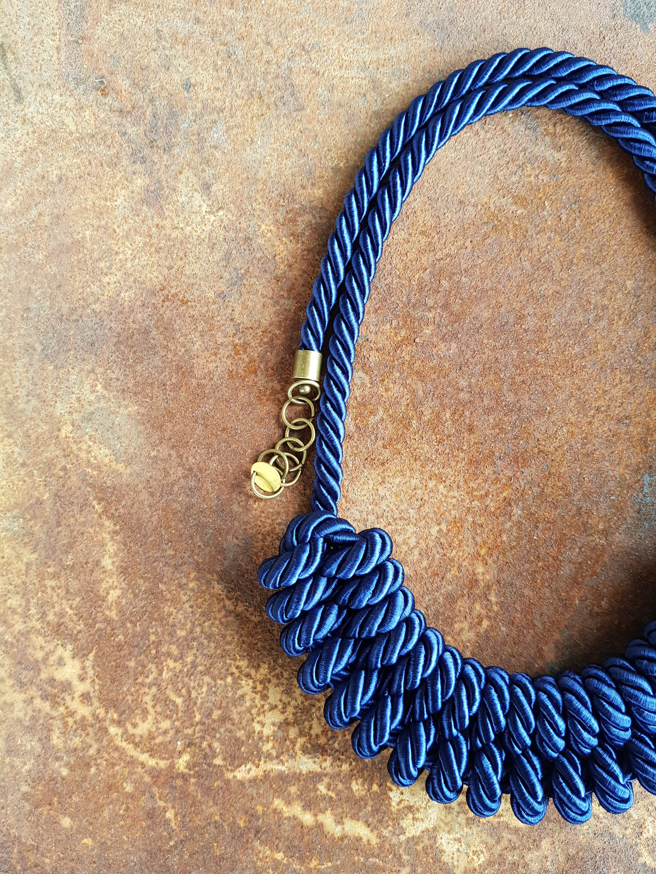 Nautical rope necklace Clearance