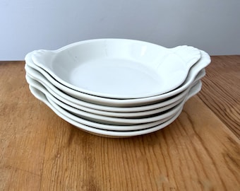 Vintage Pillivuyt Gratin Dishes Set of 7 Made in France EUC