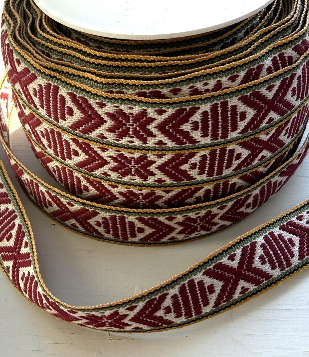 Strandkorb Ribbon Scandinavian Costume Trim Folk Art Ribbon - Etsy