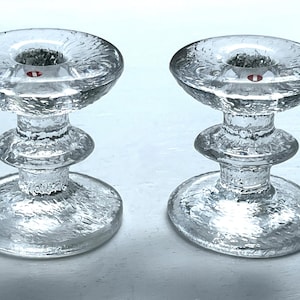 Iittala Festivo Small Candleholders Pair Timo Sarpaneva