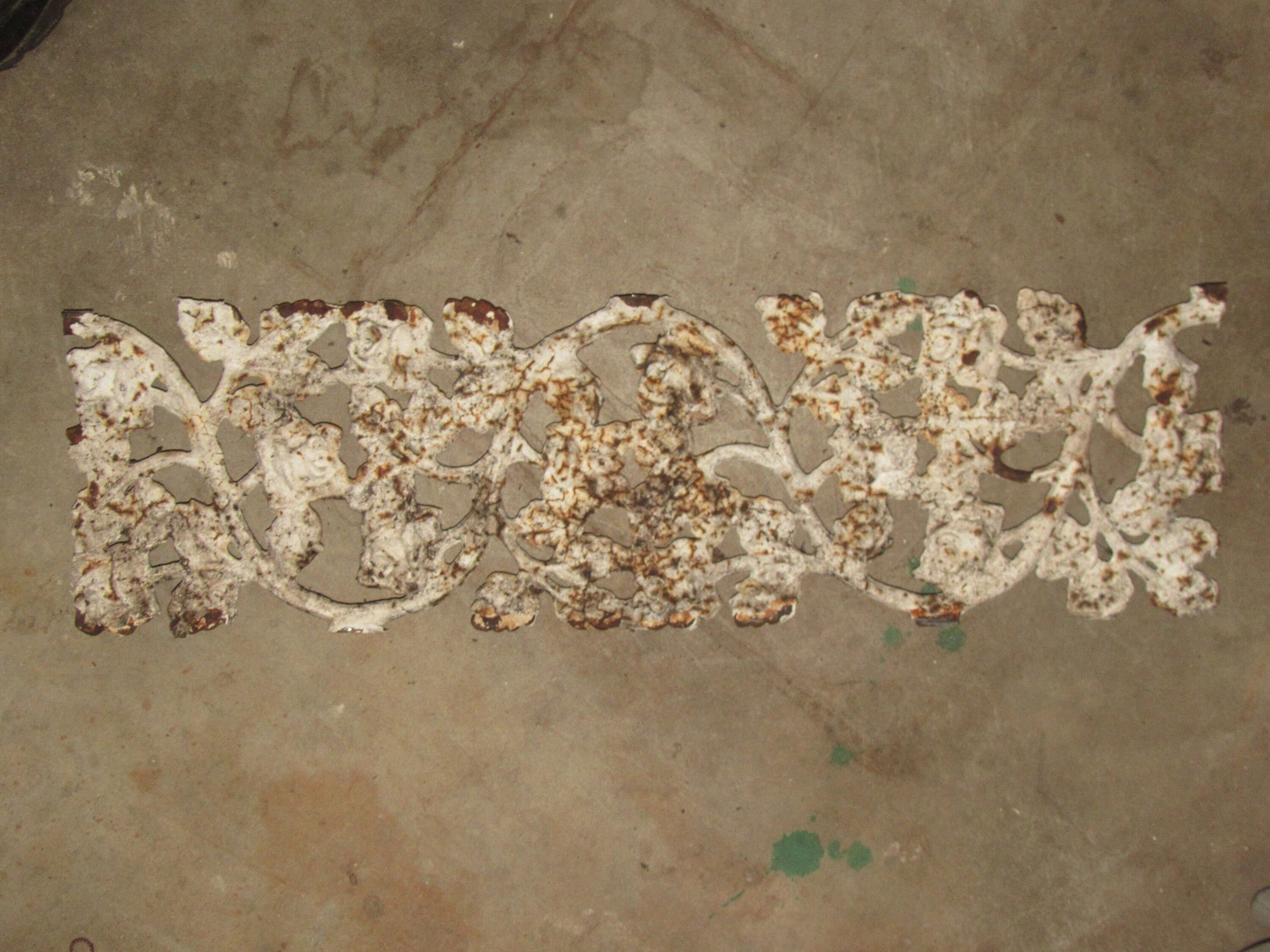 Antique Architectural Cast Iron Salvage Scrollwork Garden Etsy