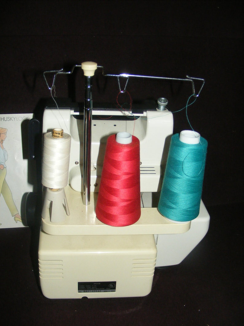 Husqvarna Viking Huskylock 431 Serger Sewing Machine Works Etsy