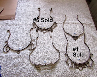 Antique Hanging Oil Lamp Frames, CHOICE, Replacements, Parts, DIY,
