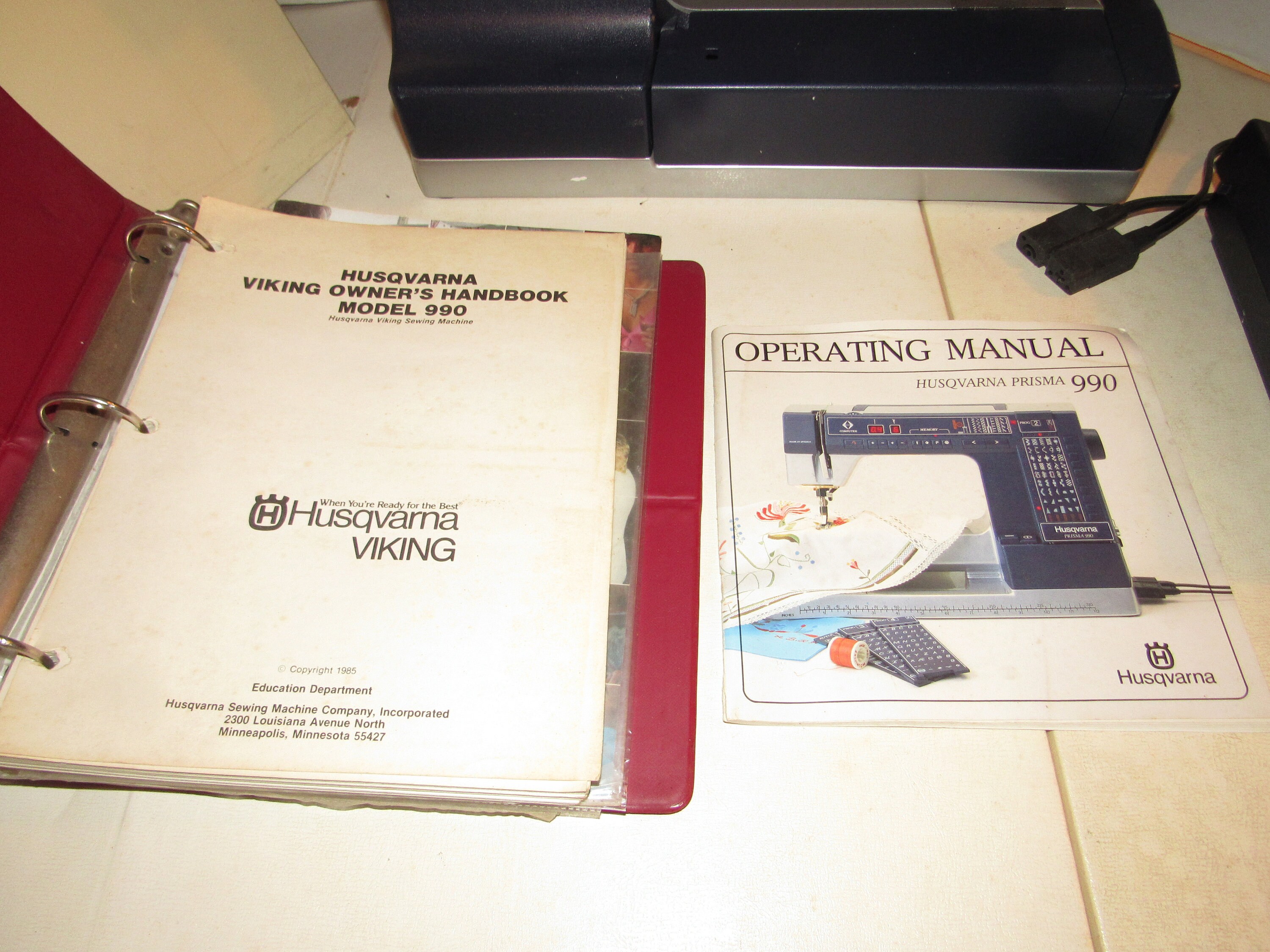 Husqvarna Viking 990 Sewing Machine Computerized Digital Etsy