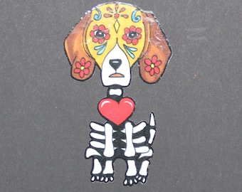 Day of the Dead Beagle #166