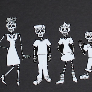 Calcomanías de la familia Sugar Skull #62-68