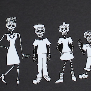 Sugar Skull Family Stickers 62-68 image 1