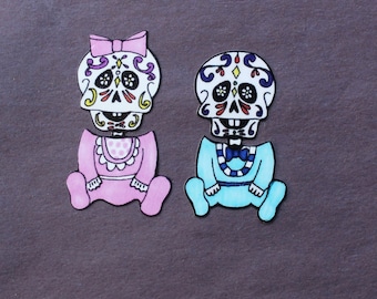 Sugar Skull Baby Girl #164/Boy #164a