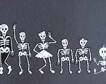 Day of the Dead Art Family Car Stickers #10-24