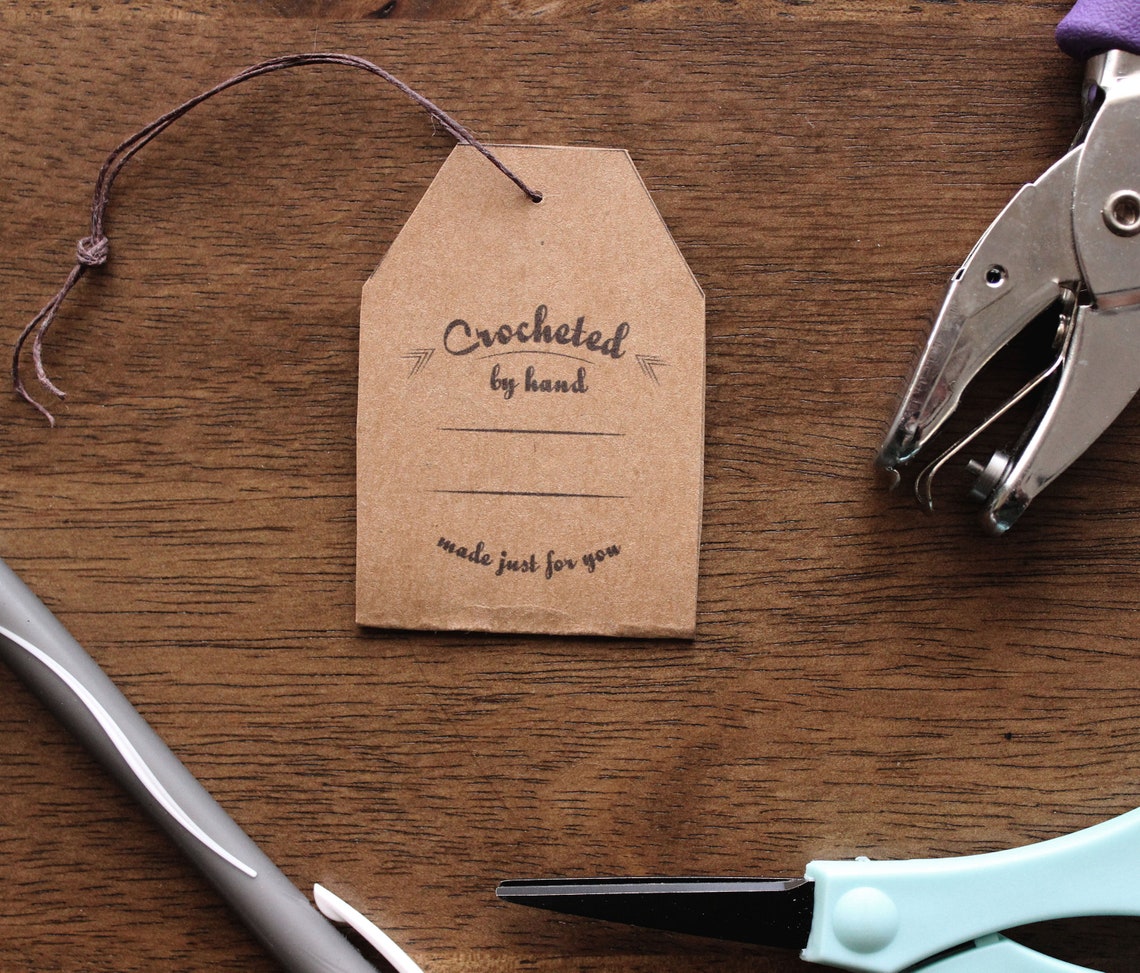 Crochet Tags PRINT YOUR OWN Etsy