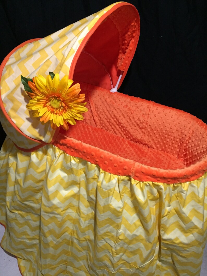 yellow bassinet