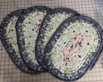 Set of four placemats