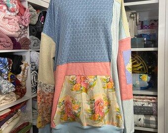 Quilted lion hoodie