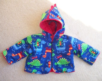 Minky lined Jackets size 3 months