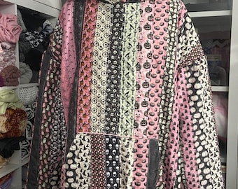 Pink spooky hoodie