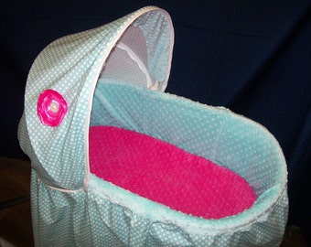 Custom Bassinet Covers - Choose Your Own Colors