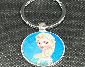 Llavero de Elsa de Frozen, regalo de Disney