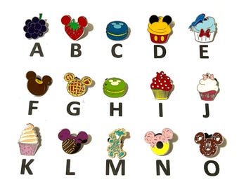 Disney Pins #25 - Deine Wahl Park Snacks / Obst / Lebensmittel / Cupcakes / Macarons