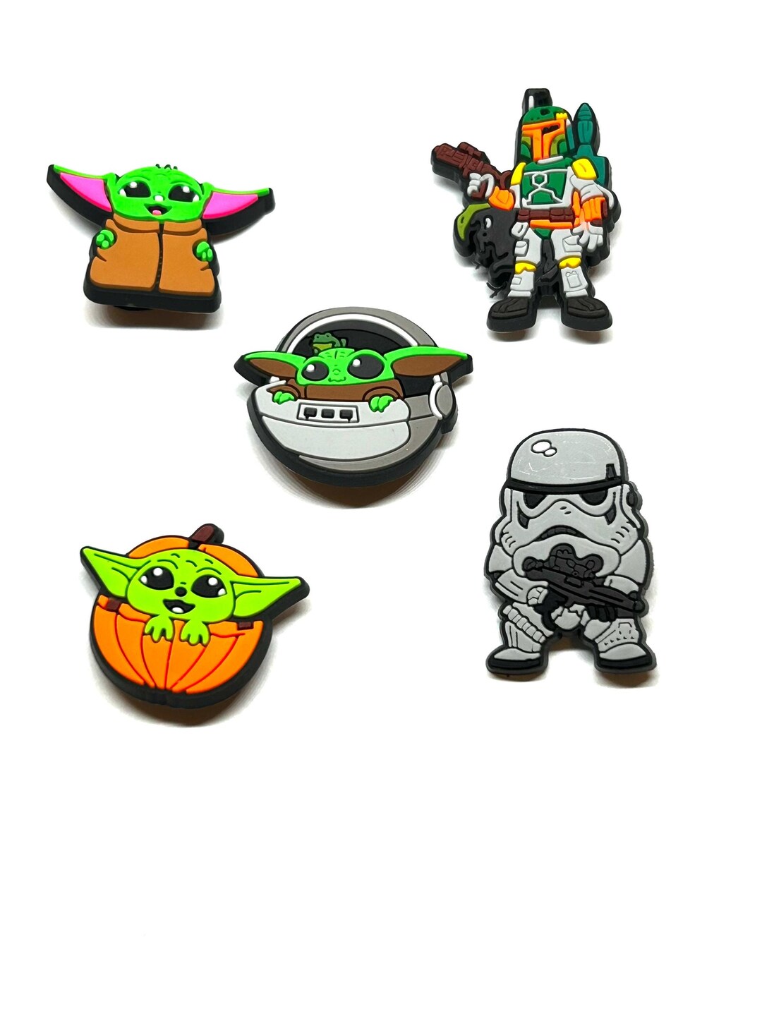 Star Wars Mandalorian Grogu Shoe Charms for Set of Disney