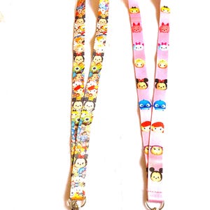 TSUM TSUM Disney Lanyard - Lanyard / ID Holder / Badge Holder / Keychain