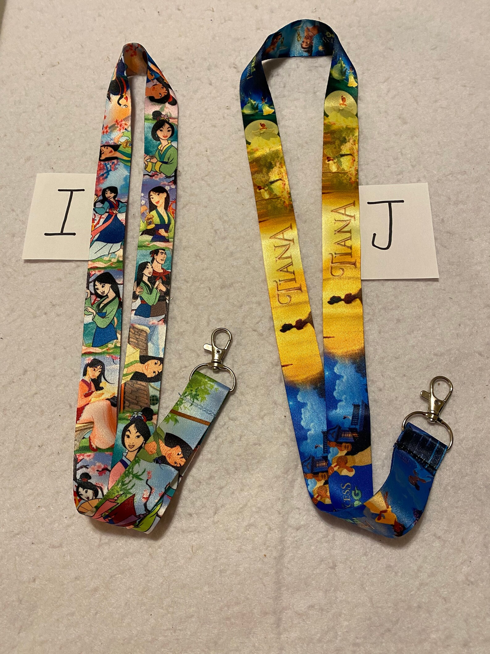 DISNEY PRINCESS Disney Lanyards ID Holder Badge Holder Etsy