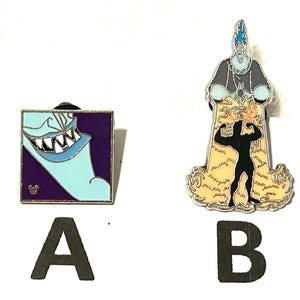 Disney Pins #29 - Your Choice Disney Villains Hades Evil Queen Maleficent Ursula Old Witch Scar image 2