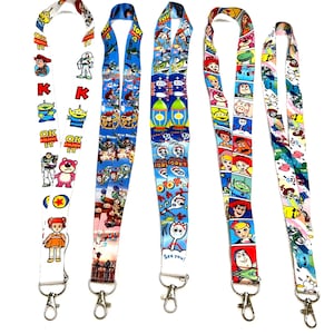 TOY STORY Disney Lanyard - ID Holder / Badge Holder / Lanyard / Keychain