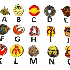 Disney Pins #5 - Your Choice - Star Wars Emblems