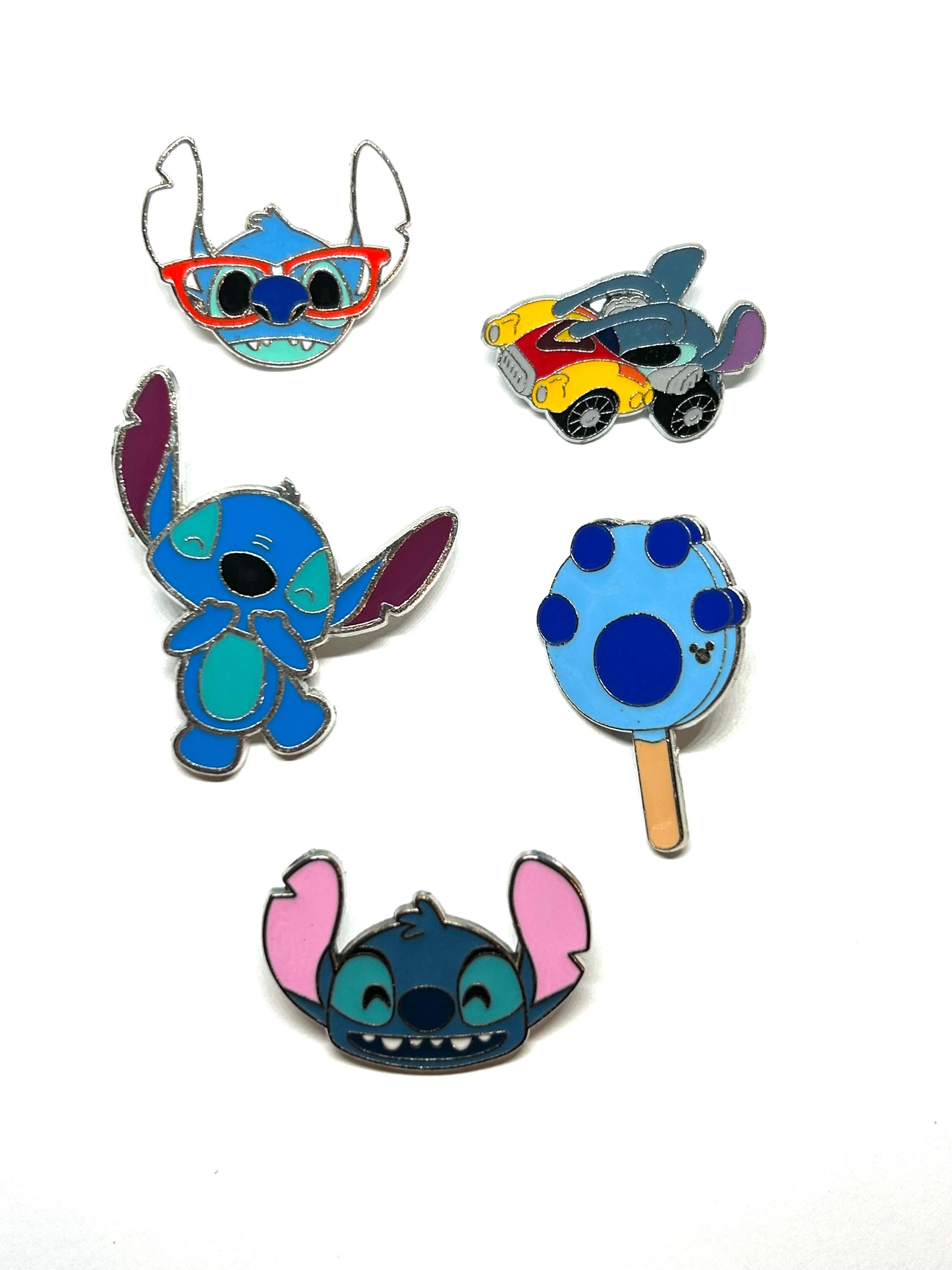 Disney Stitch Charm Keychain Card Holder Set Disney Stitch Charm Keychain Card Holder Set
