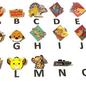 Disney Pins #6 Lion King/ Animal Kingdom