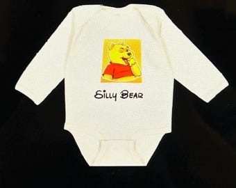 Winnie Puuh Hunny Säugling Body Kleinkind Kinder T-shirt Disney Baby Strampelanzug