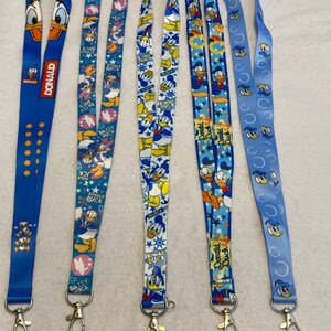 Walt Disney World Disneyland Pin Trading Lanyard Various Styles to Choose  From 18 Inch Length Donald Duck Lion King Avengers Deadpool 