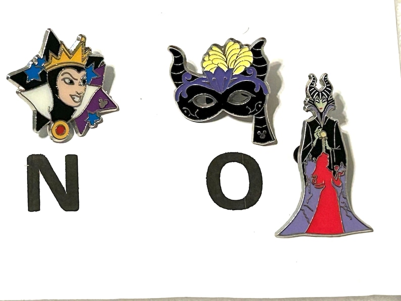 Disney Pins #29 - Your Choice Disney Villains Hades Evil Queen Maleficent Ursula Old Witch Scar image 10