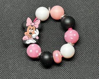 Minnie Mouse Inspired Cup Charm Tumbler Accessory