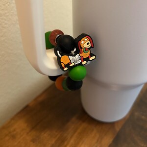 Toy Story Buzz Slinky Dog Woody Inspired Cup Charm Tumbler Accessory Straw Charm Handle Charm image 5